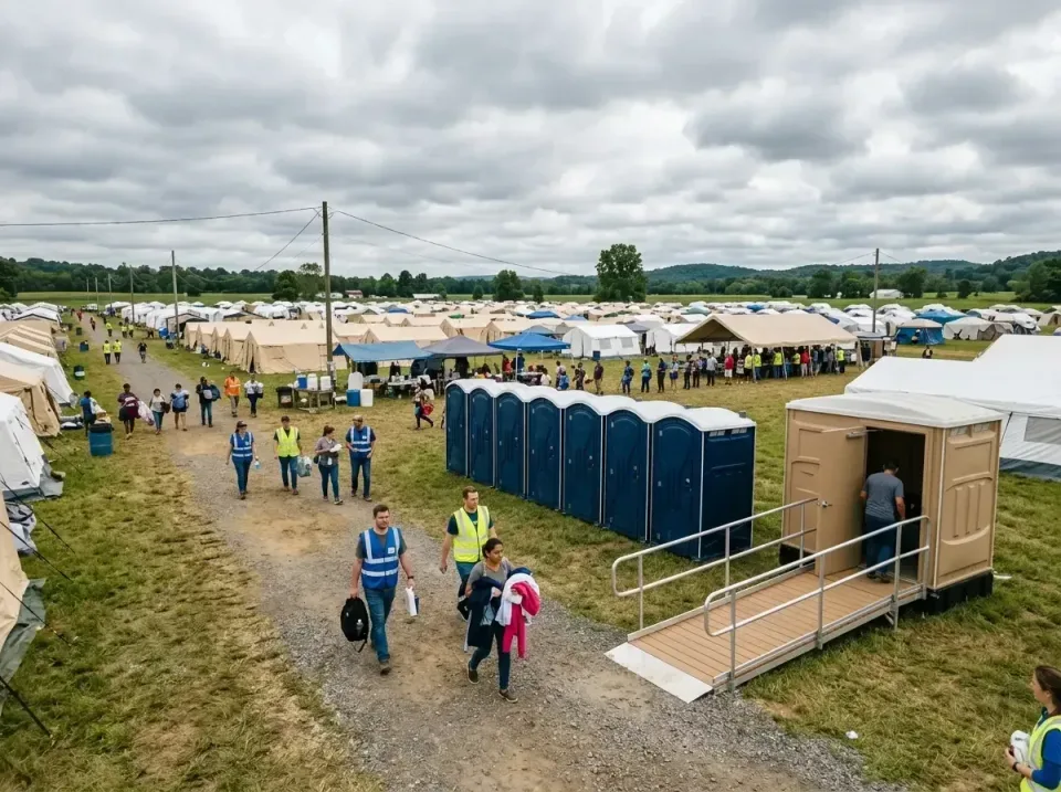 disaster-relief-camp-restrooms-010 — frequently asked questions, Dumpster & Portable Bathrooms Rental in Larkspur, CA